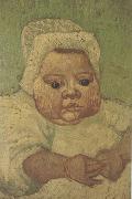 Vincent Van Gogh The Baby Marcelle Roulin (nn04) painting